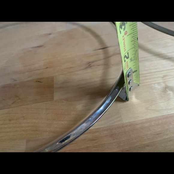 8 Crystal & platinum Barski Ca D’oro dinner plates - Picture 8 of 10